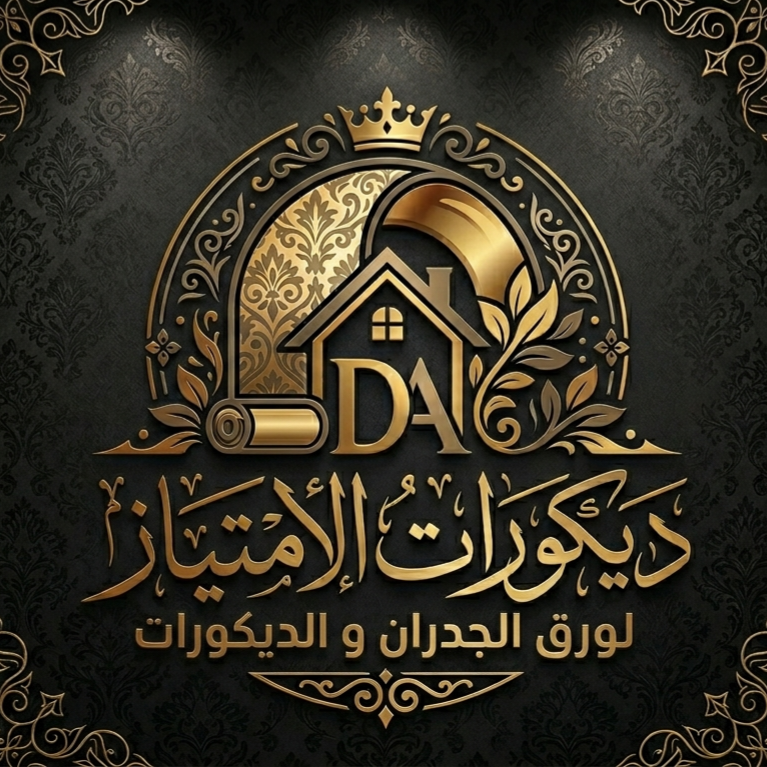 شعار ديكورات الامتياز لورق الجدران والديكورات في الدمام والشرقية
